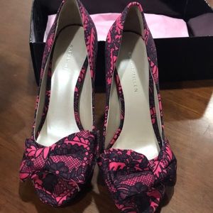 Karen Millen pink heels